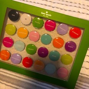Kate Spade Magnet set